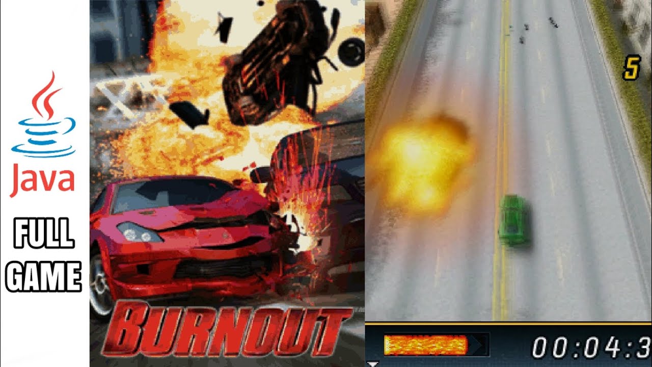 BURNOUT 3D - Java Game (Full Gameplay No Commentary) - YouTube