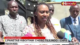 CHPs will get their two months areas - Health Ps Mary Muthoni