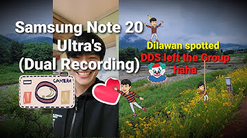 Samsung Note 20 Ultra Camera update (Dual Recording Mode). Let