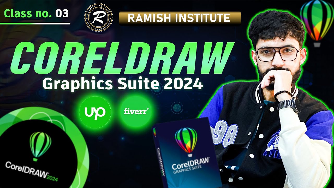 Professional Online Training Coral Draw Beginners Course Class 03