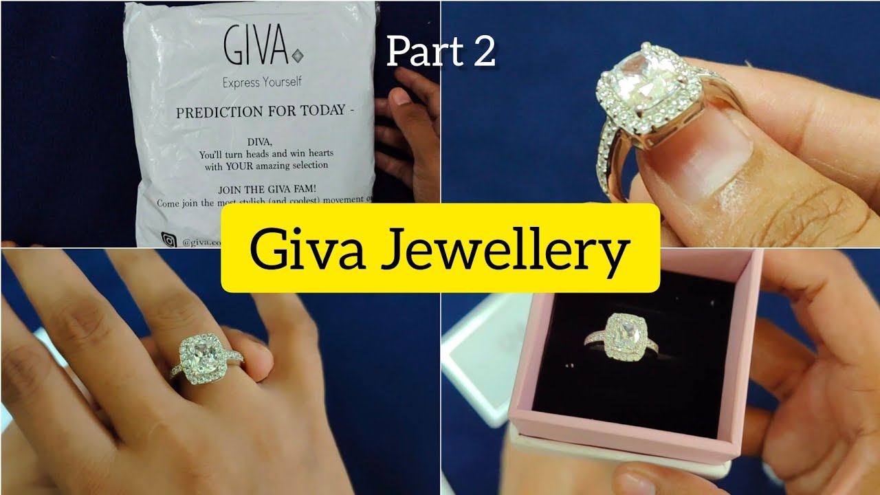 Giva Jewellery Giva Silver classic solitaire ring Silver ring