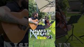 Island In The Sun (WEEZER) | The HoneyVoom Duo (Cello & Guitar Duo)