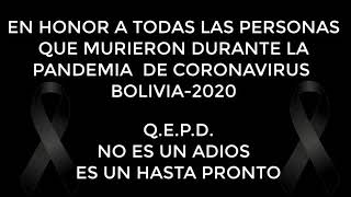 marchas funebres y de duelo Bolivia 2020