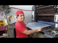 How to set up 2 color Heidelberg Machine