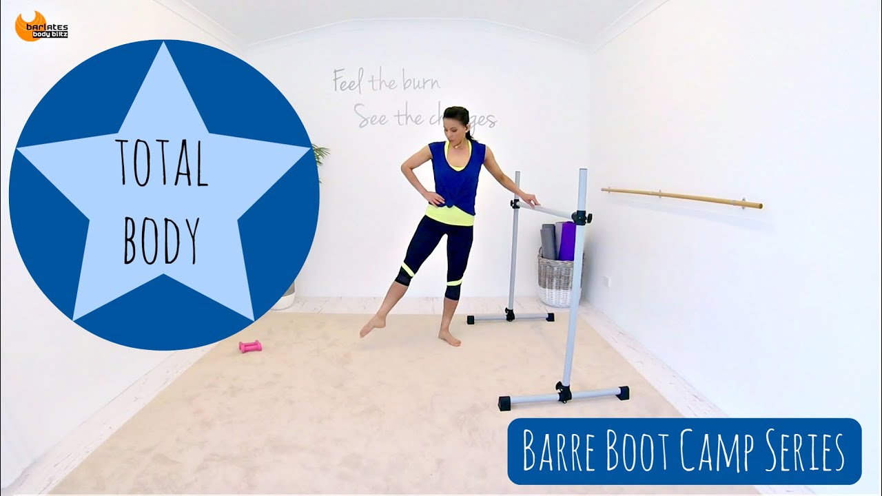 Pilates Ballet Barre Cardio Sculpt Workout - BARLATES BODY BLITZ Barre Boot Camp Total Body