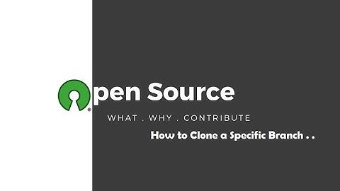 How To Clone a Specific Branch of a Github | GitLab Repository with help of Git Bash