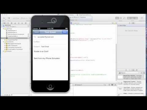 [EBG] Xcode4 视频教学06－发送电子邮件email中级