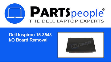 Dell Inspiron 15-3543 (P40F002) LCD Panel How-To Video Tutorial