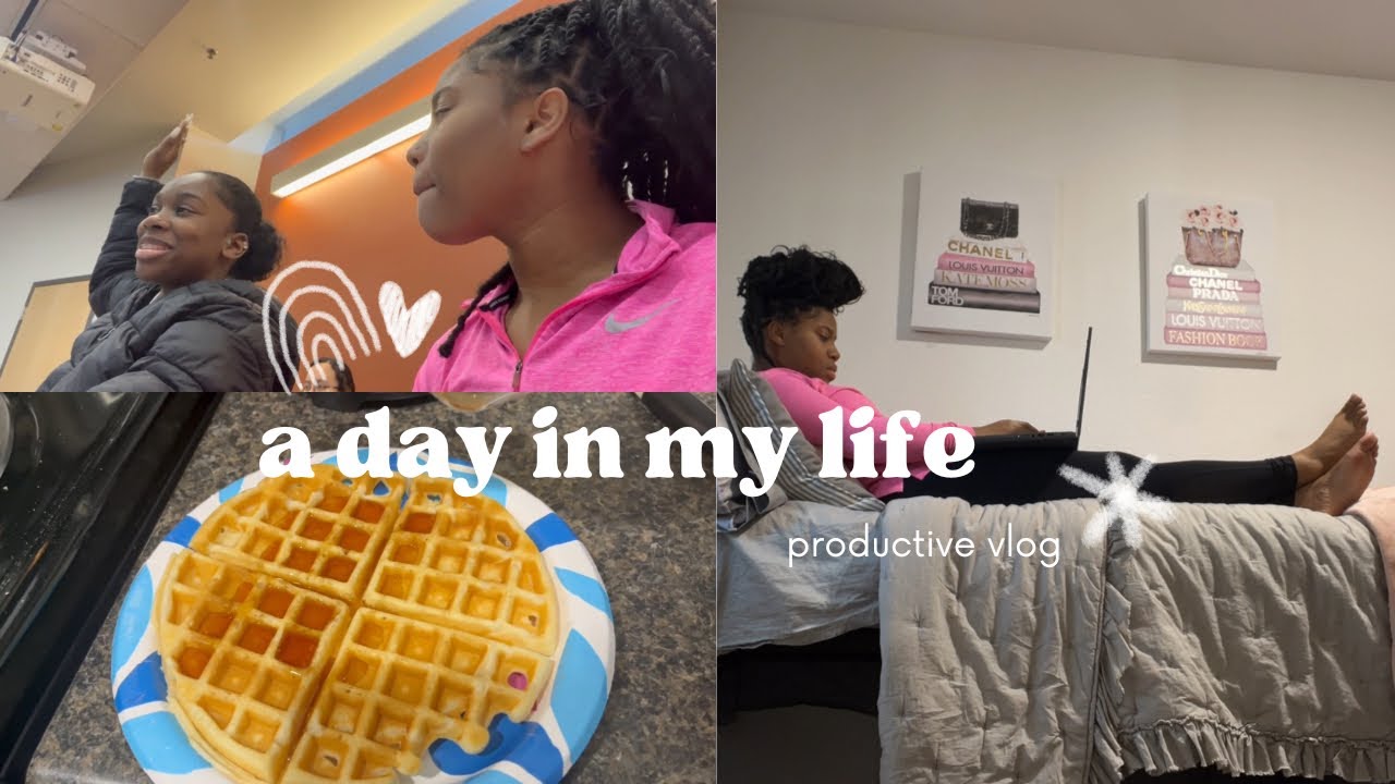 Day in the life of a college student.. DURING FINALS WEEK😳 - YouTube
