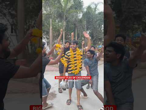 THE BIGGEST FLEX OF CHILDHOOD 😤😎🏆#relatable #childhood #cooker #flex #kids #win #dance #funny