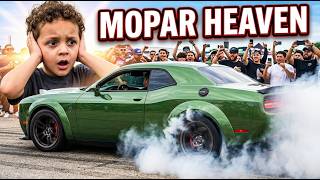 THIS CAR SHOW GOT OUT OF CONTROL… Mopar Heaven at Texas Motor Speedway 🔥