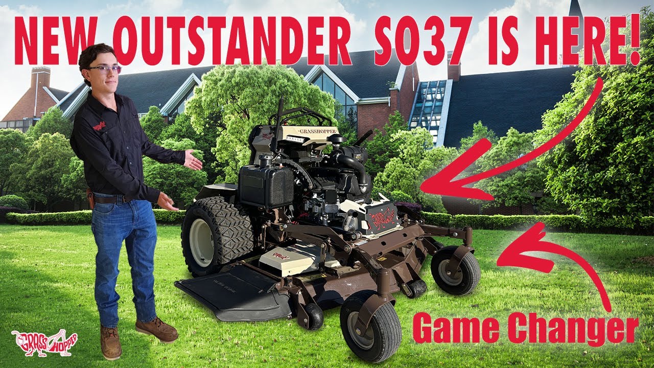 SO37 Stand-On Zero-Turn Mower Walkaround | Grasshopper Mowers
