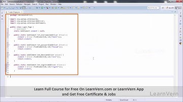 Modular Driven Framework With Selenium - Video In Hindi