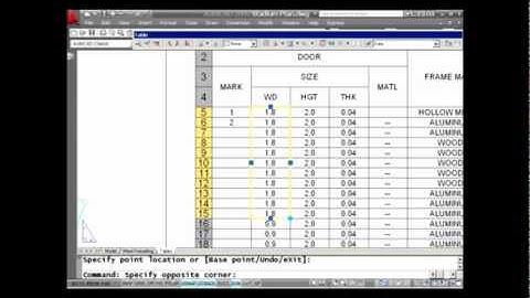 AutoCAD Tip -- Tips for Tables (Lynn Allen/Cadalyst Magazine)
