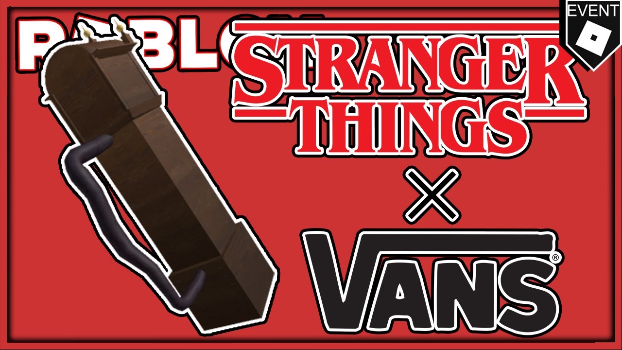 [LEAKS] ROBLOX STRANGER THINGS x VANS COLLAB EVENT ITEMS | Roblox Event