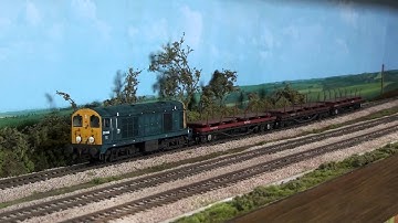 Class 20 with custom DCC sound - demonstration of different departures