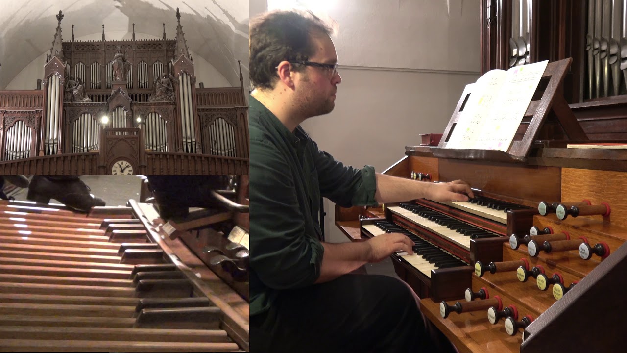 Max Reger Benedictus op.59  Adrien Levassor - L'orgue Merklin Saint-Jean-Baptiste-de-La-Salle, Paris