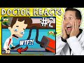 ER Doctor REACTS to Hilarious Big Mouth Medical Scenes #2