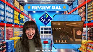 Product Review - InfinitiPRO By Conair DigitalAIRE Hair Dryer + Brush & Storage Bag From Sam's Club