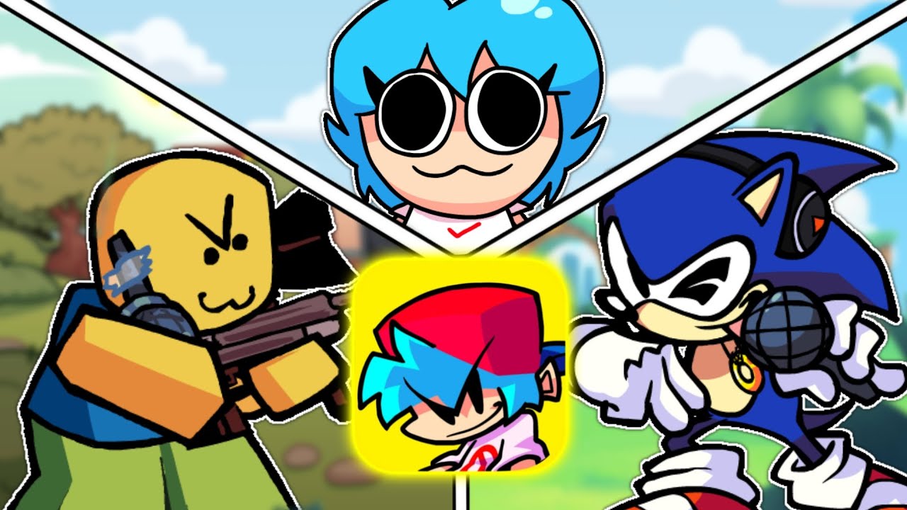 +10 NOVOS MODS V-SLICE para FNF MOBILE! 🌟 pt23