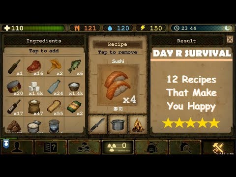 12 Cooking Recipes that You Want to Know In Day R Survival 🍴 - YouTube
