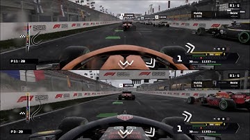 F1 2020 PS4 - Multiplayer: Split Screen (Full Video)
