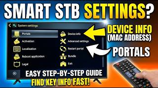 How to Access Smart STB Settings (Fast & Easy Guide)