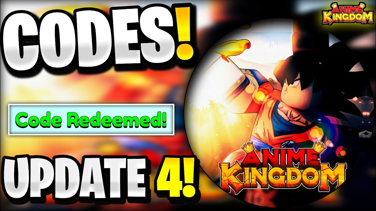 🔥*NEW* All Working UPDATE 4 CODES FOR ANIME KINGDOM! ROBLOX ANIME ...