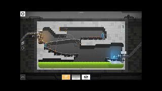 Let's Play - Bridge Constructor Portal, Chamber 16, Propulsion Gel 02