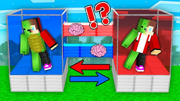How Mikey & JJ Swap The Brains in Minecraft - Maizen