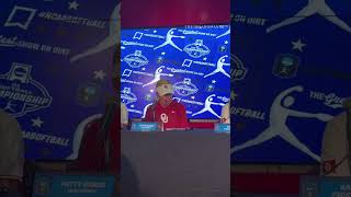 OU softball coach Patty Gasso recaps win vs. Binghamton in NCAA Tournament opener
