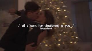 michael bublé, all i want for christmas is you (slowed   reverb)