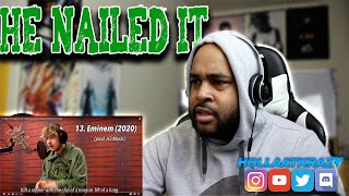 15 STYLES OF RAP (EMINEM, POP SMOKE, DRAKE \& NF) - QUADECA | REACTION