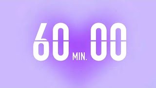 1 Hour Aura Timer, Deep Focus for Relaxing, Studying and Working 🌸🔮💜