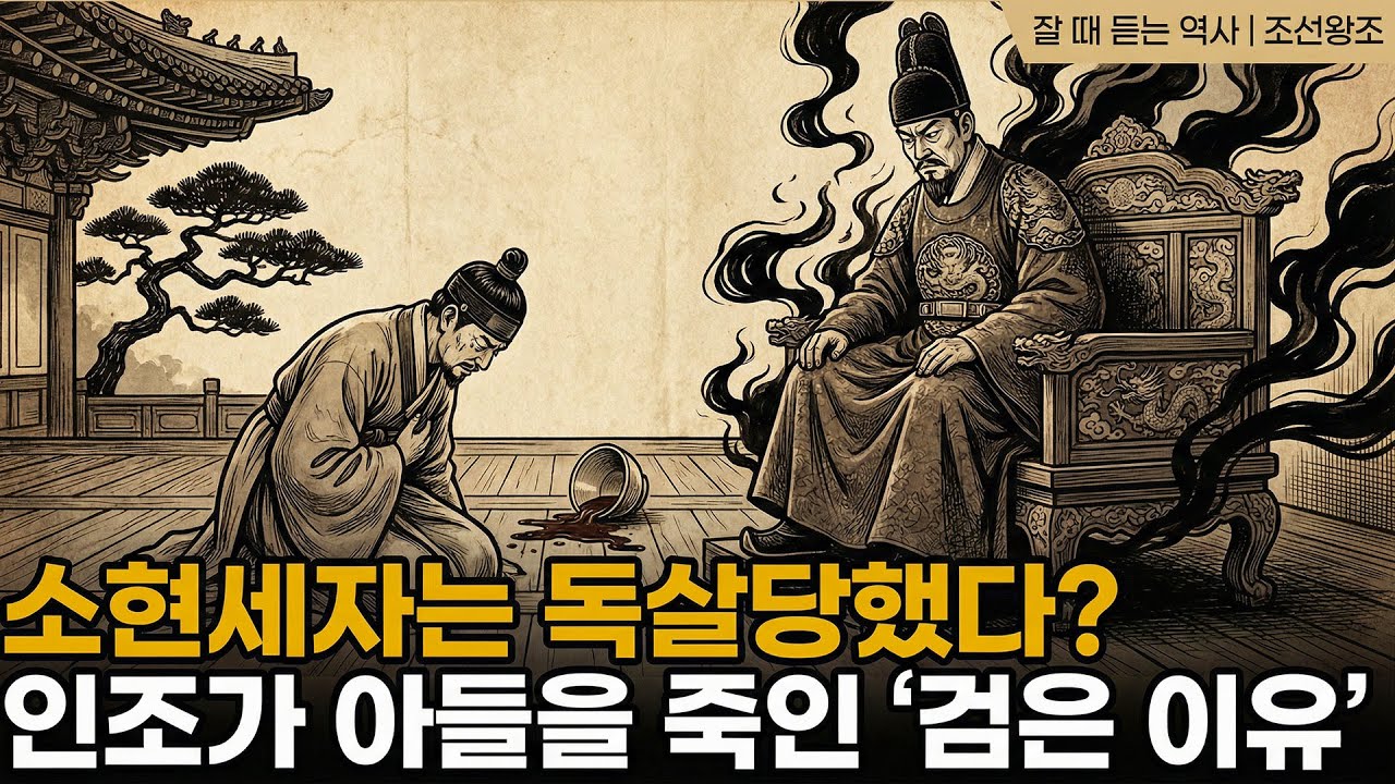 🎧 잘 때 듣는 세계사: 소현세자는 독살당했다? 인조가 아들을 죽일 수밖에 없었던 '검은 이유 [중간광고X]