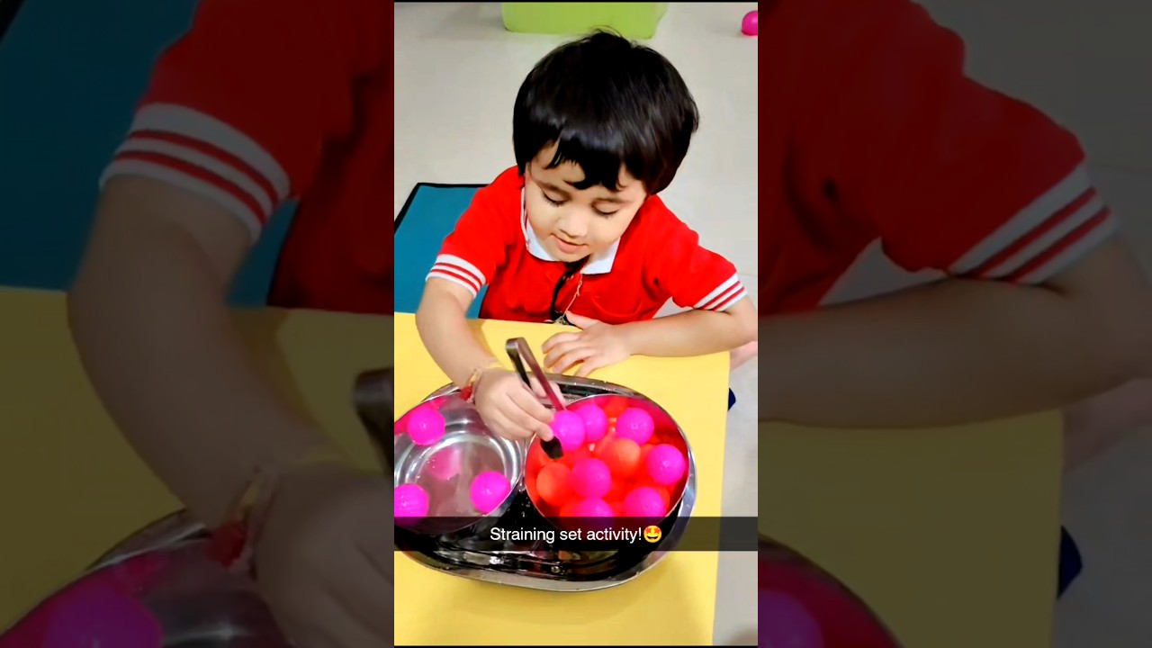 Straining set activity! GuruCool Education 💫 