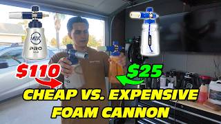 Cheap Vs Expensive Foam Cannon! MJJC Pro V.3 Review