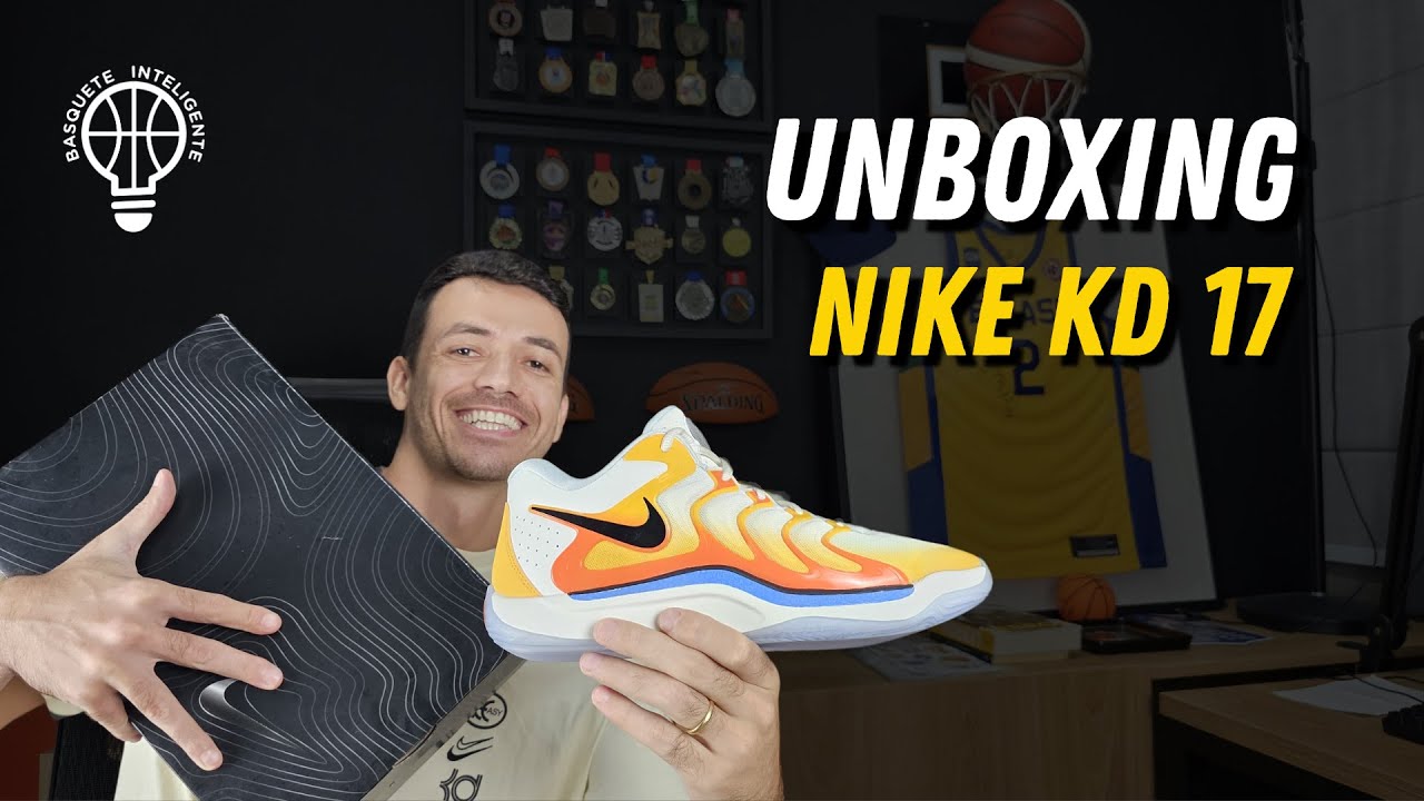 Nike KD17 é bom? | Unboxing Pt-br, image size:1280x720