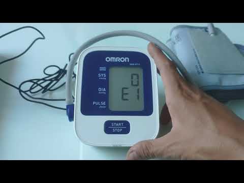 Hướng dẫn sử dụng máy đo huyết áp tại nhà. Omron HEM 8712. | Tất tần tật những kiến thức liên quan đến cách sử dụng máy đo huyết áp chi tiết nhất