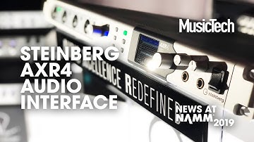 384Khz sample rate? Steinberg AXR4 Audio Interface #NAMM2019