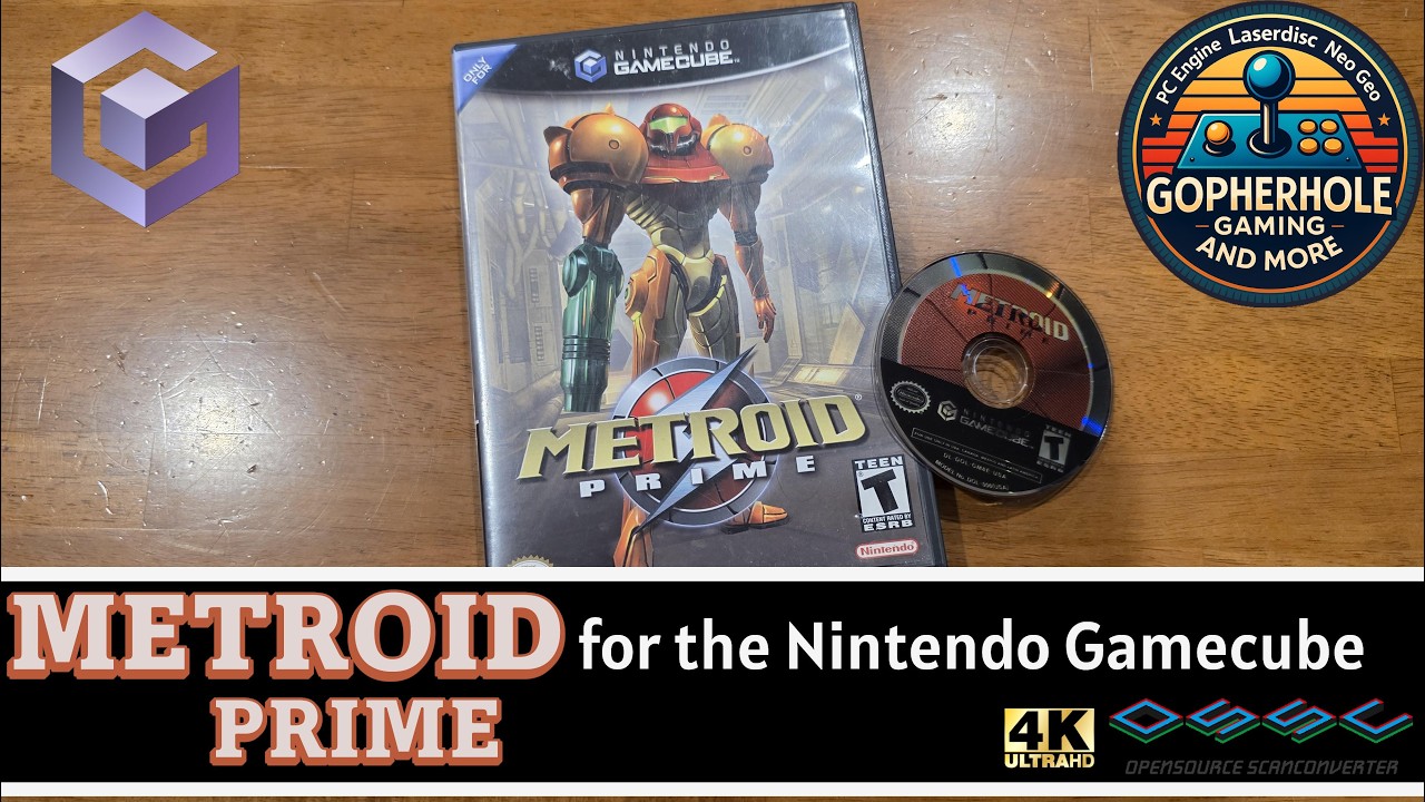 Metroid Prime for the Nintendo Gamecube Upscaled to 1440p