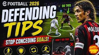 STOP Conceding Goals! 🔥 Best Defending Tutorial in eFootball 2026