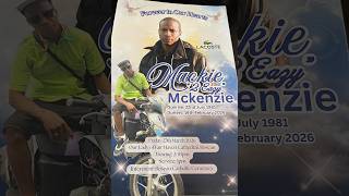 Funeral Service Of Mackie McKenzie also known as 2Easy of Grand fond