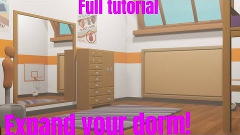 How to expand your dorm room in rec room!