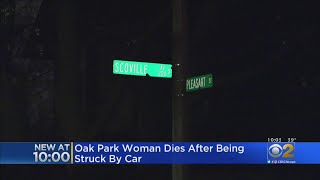Woman Hit, Killed By Car In Oak Park