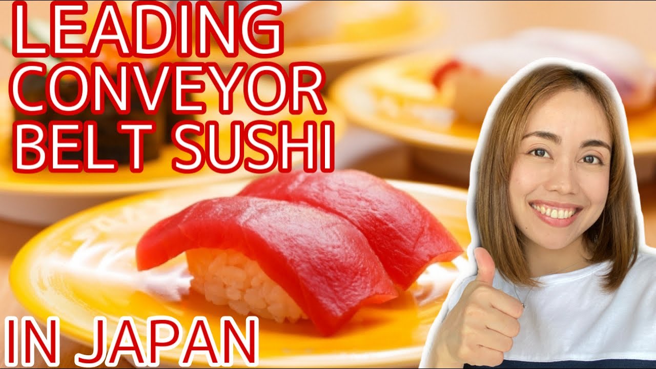 LEADING CONVEYOR BELT SUSHI CHAIN IN JAPAN SUSHIRO vlog4 YouTube