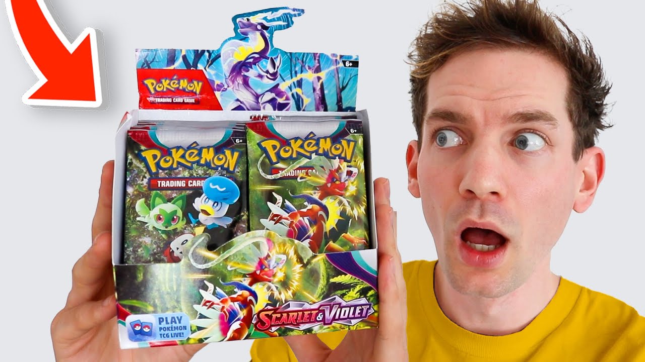 NEW* Pokémon Scarlet & Violet Booster Box Opening 