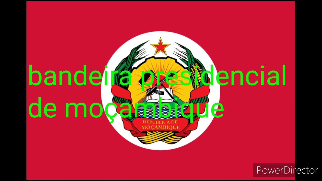 bandeira presidencial de moçambique