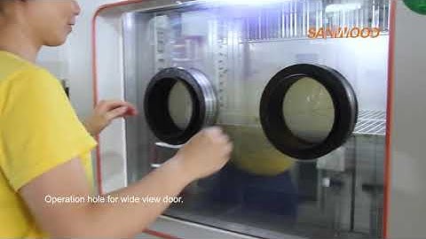 Frost free temperature humidity test chamber