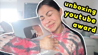 Unbox with me my Silver Play Button *i can't believe it*